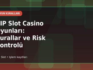 VIP Slot Casino Oyunları: Kurallar ve Risk Kontrolü kapak görseli